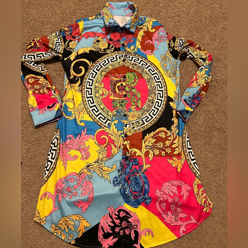 Immaculate printed womens shirt/dress